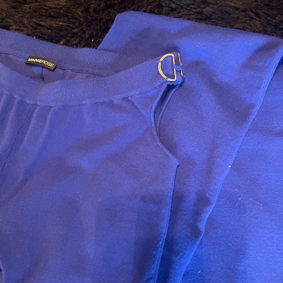 NWOT Minnie Rose Cashmere Flared Pants - Picture 8 of 8